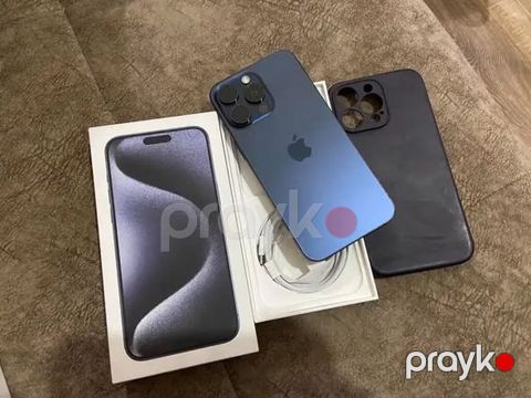 IPhone 15 Pro, Blue Titanium