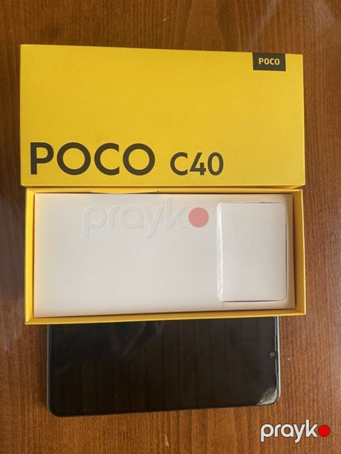 Poco C40, rəng - Yaşıl, Barmaq izi