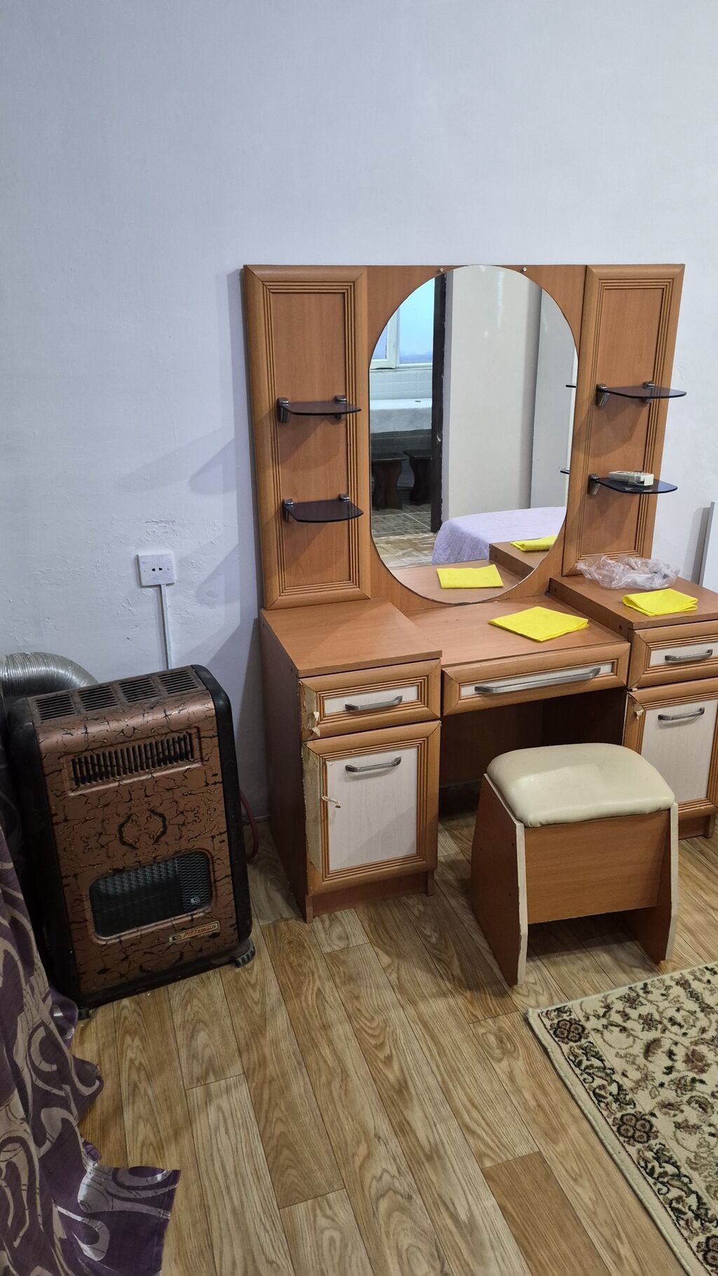 Seherin Merkezinde Qis parkinin yaninda Umumi Heyetde 1 otag menzil — Daşınmaz əmlak, Masazır (7)
