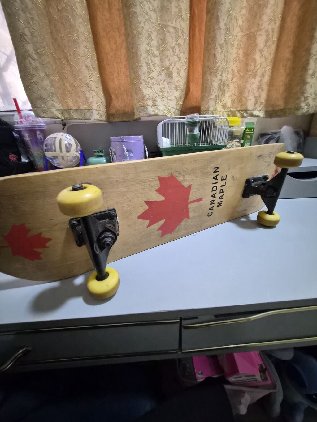 Skateboard – Canadian Maple gövdəli - Gövdə: 7 qat Kanada ağcaqayını — Skeytbordlar, Masazır (4)