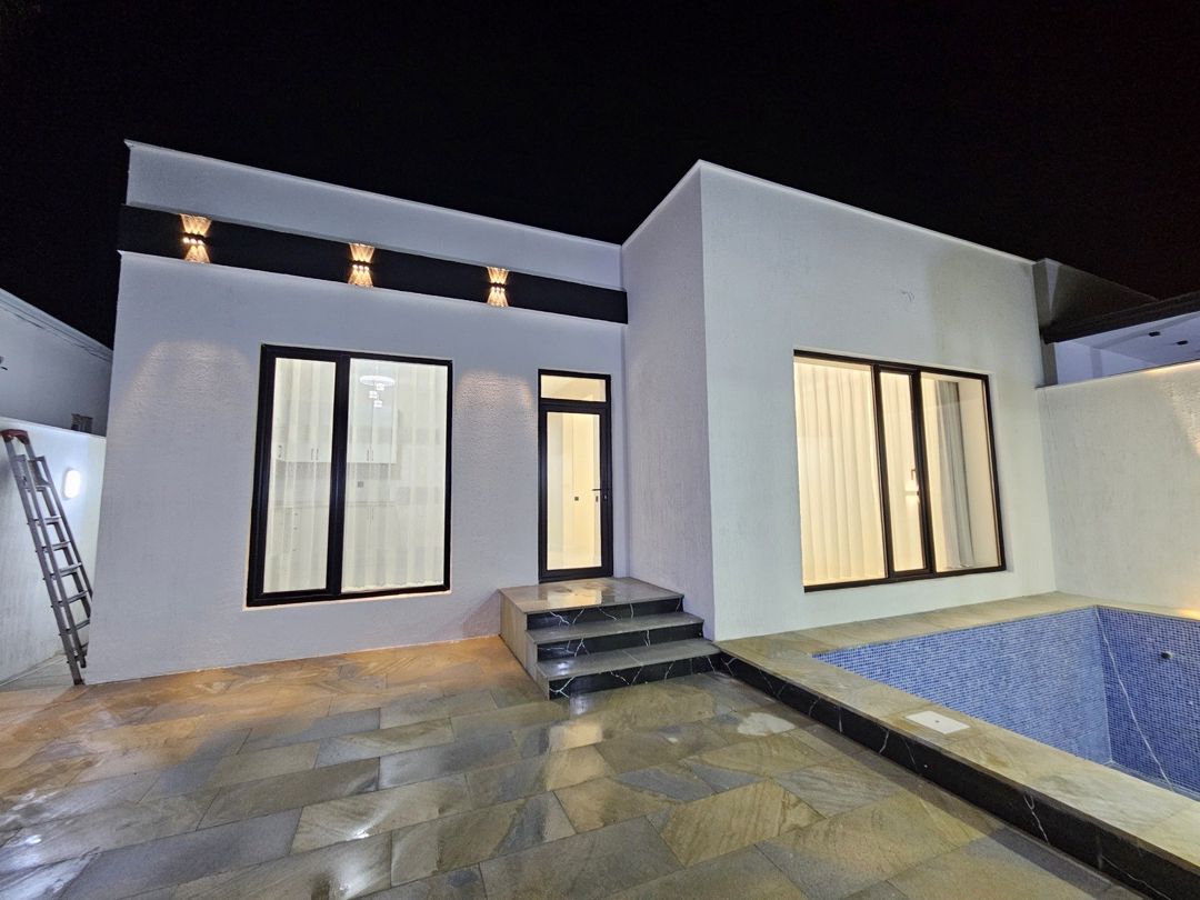 Satılır 3 otaqlı həyət evi/bağ evi 100 m² — Ev, villa, Bakı (6)