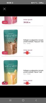 Faberlic Wellness Collagen – kollagen və yağyandırıcı kompleksli protein kokteyli — İdman qidası və əlavələr