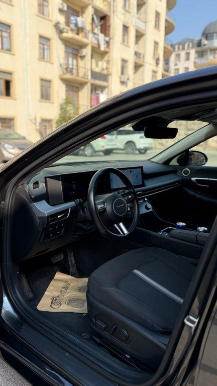 Hyundai Sonata, 2.0 L, 1.62 kWh, 2024 il, 25 000 km — Avtomobillər, Bakı (7)