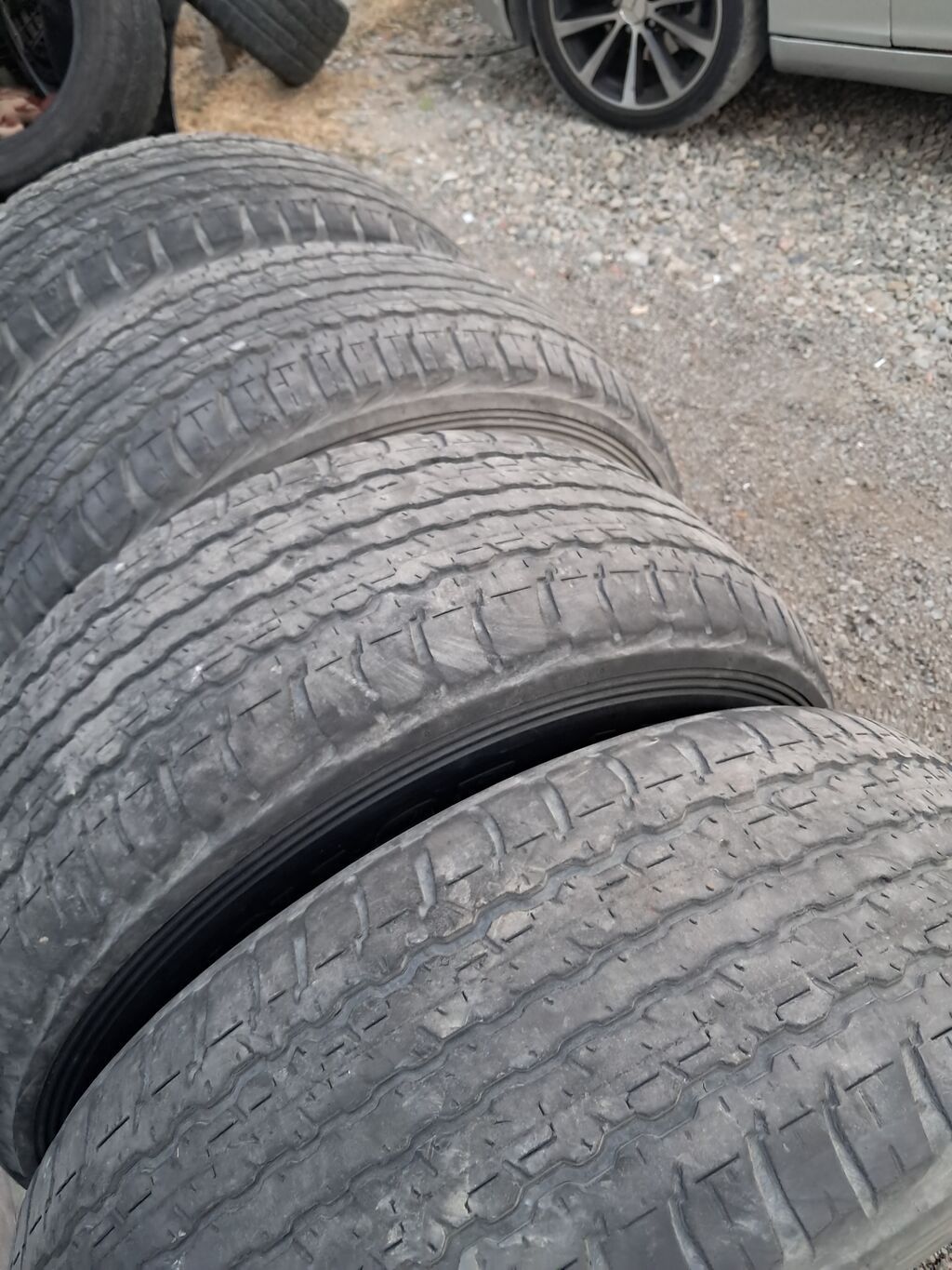 285 60 18 bir kamplekt təkər satılır normal vəziyyətdədir istəyən — Təkərlər, Bakı
