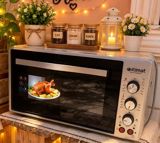 İtimat Best Cooker elektrikli mini soba - Geniş şüşə qapı və metal — Goods