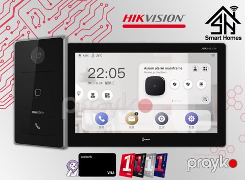 Hikvision 10 düymlük Wi-Fi villa domofon dəsti — Bakı
