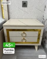 Tumba – 40×40×50 sm ölçüdə, 2 çekmecəli model. Korpus 18 mm laminatdan — Ürünler