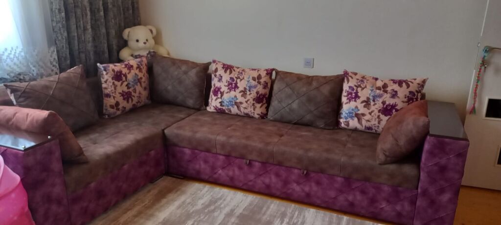 Künc divan dəsti. 650ye alinib yeni kimidi dimey olar istfade — Mebel, Bakı (2)