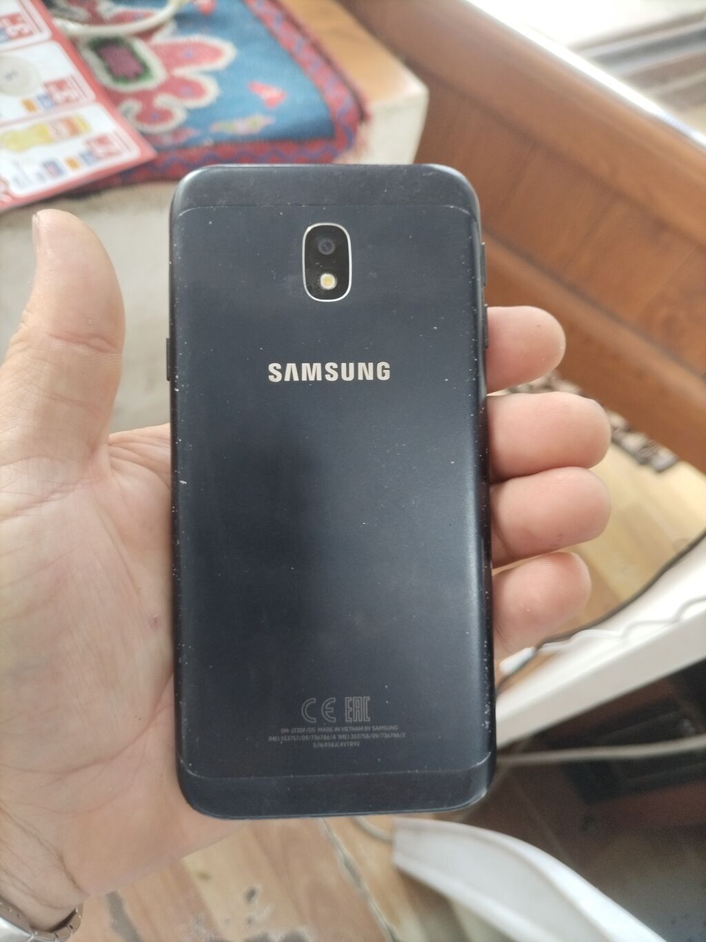 Samsung Galaxy J3 2017, rəng - Qara — Samsung, Gəncə (2)
