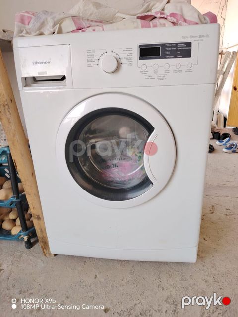 Hisense önyükləməli paltaryuyan maşın - Model: Hisense WHFVE 6010