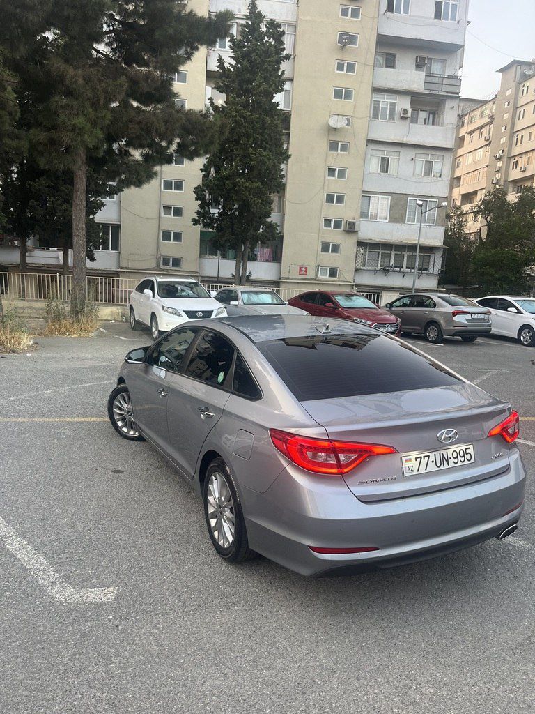 Hyundai Sonata, 2.0 L, 2016 il, 164 000 km — Avtomobillər, Bakı (2)