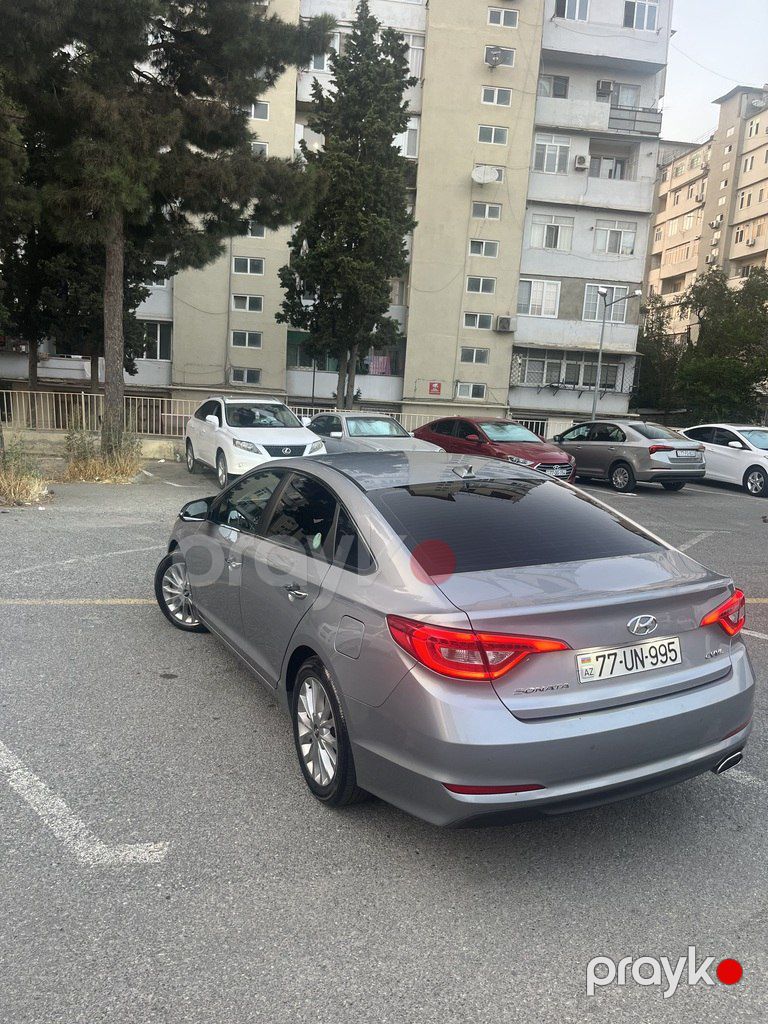 Hyundai Sonata, 2.0 L, 2016 il, 164 000 km — Avtomobillər, Bakı (2)