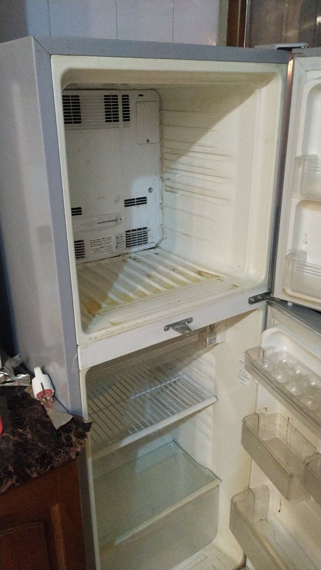 Sharp ikiqapılı soyuducu - Brend: Sharp - Rəng: gümüşü (inox — Soyuducular, Digah (3)