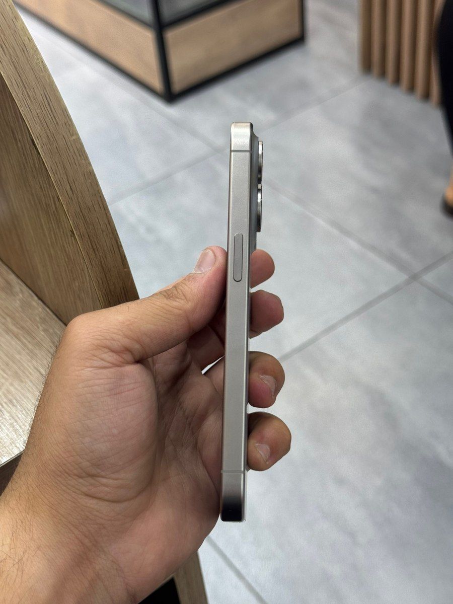 Apple iPhone 15 Pro Natural Titanium 128GB/8GB — Smartfonlar, Bakı (3)