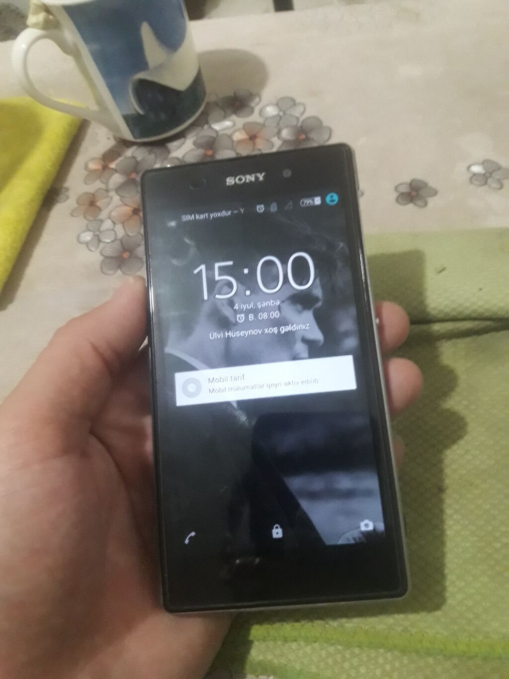 Sony Xperia Z1, 16 GB, rəng - Qara, Sensor — Digah
