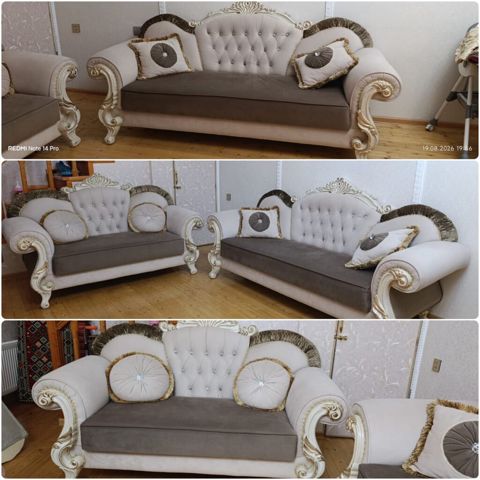2 ədəd divan birlikd 640 azn.dest halda satılır .Baha alnib Fabrik