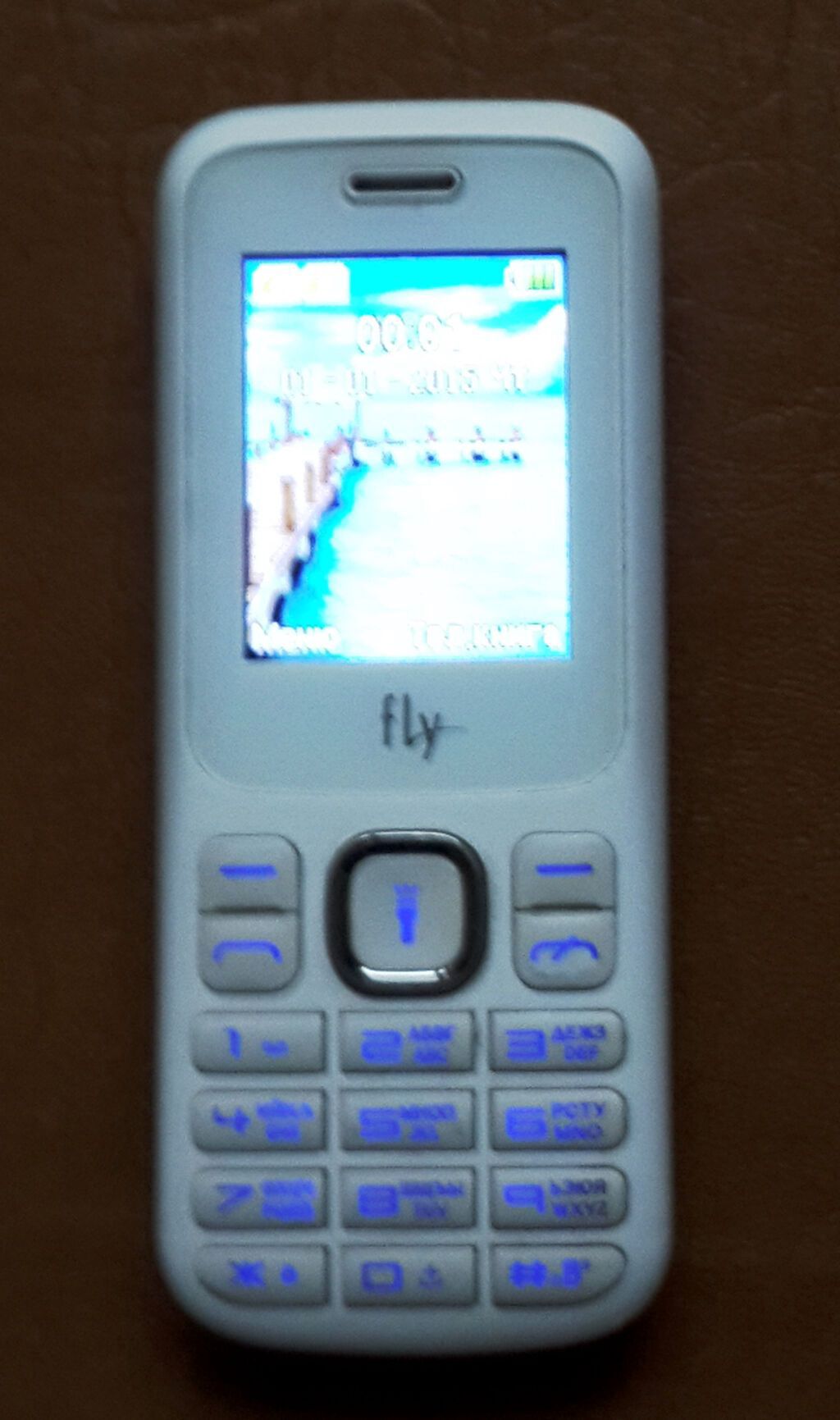 Fly düyməli telefon, Ağ rəng — Düymə telefonları, Bakı (5)