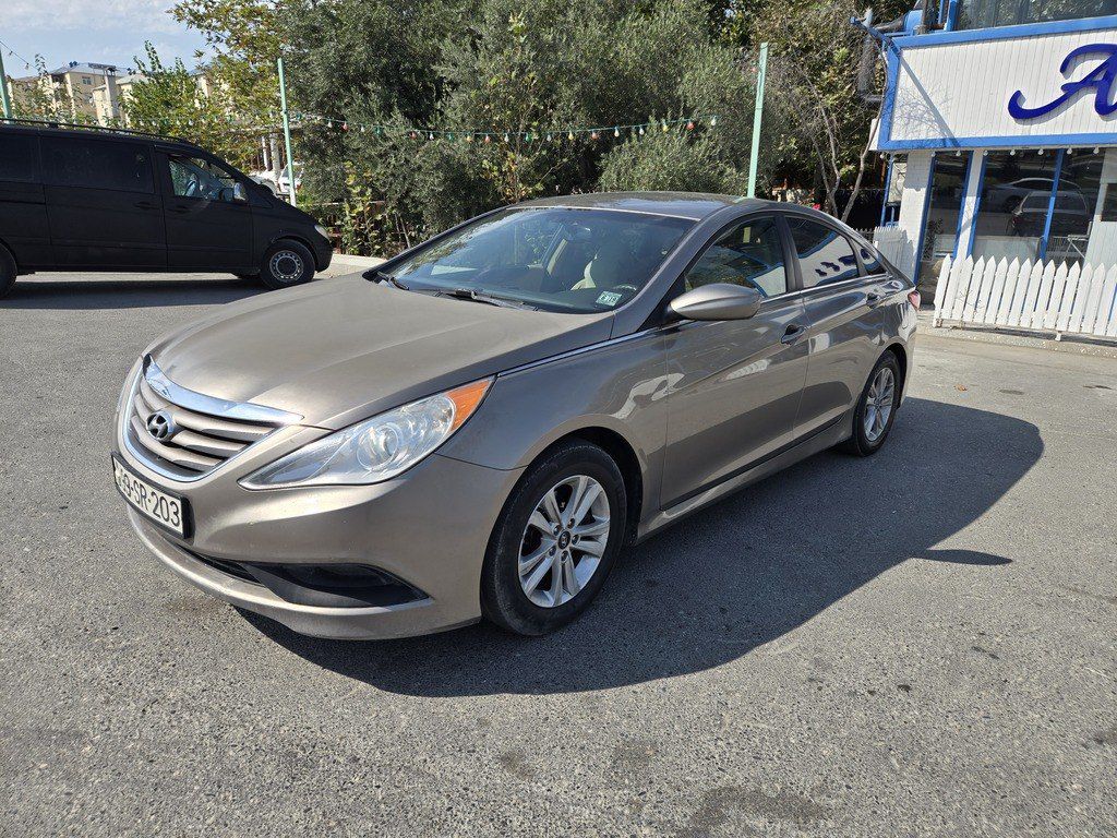 Hyundai Sonata, 2.4 L, 2014 il, 300 000 km — Avtomobillər, Bakı (8)