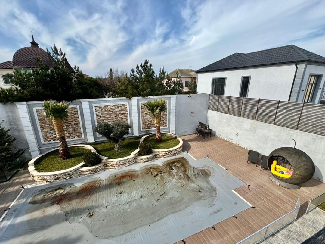 Satılır 8 otaqlı həyət evi/bağ evi 280 m² — Ev, villa, Bakı (4)