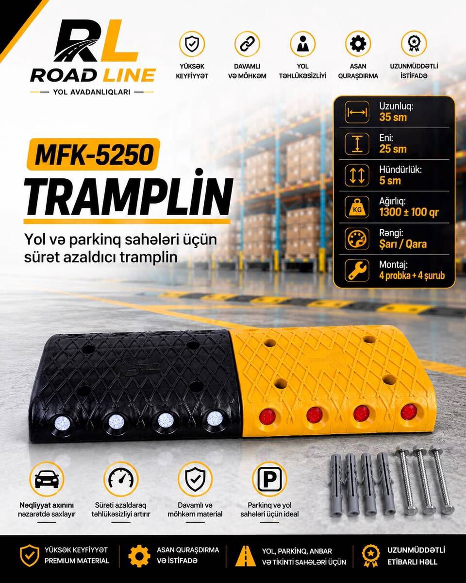 Tramplin MFK — Təhlükəsizlik sistemləri, Bakı