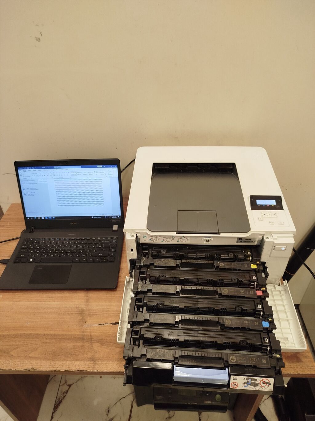 HP Color LaserJet Pro M254nw rəngli lazer printer - Tip: Rəngli lazer — Elektronika, Bakı (2)