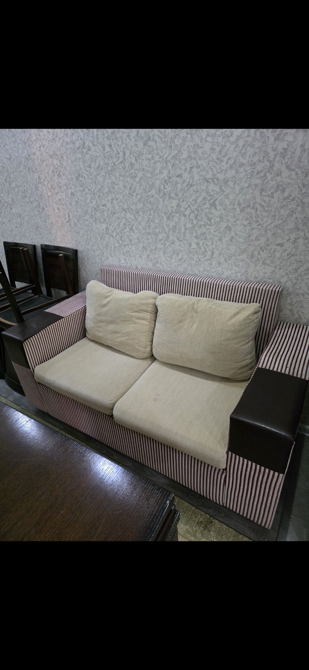Qonaq otağı üçün mebel dəsti - Material: tünd qəhvəyi ağac rəngli — Mebel, Bakı (9)