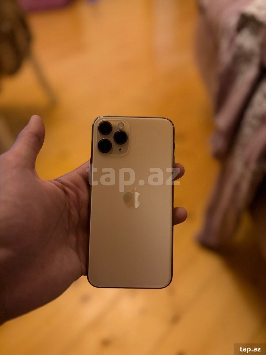 Apple iPhone 11 Pro Gold 64GB/4GB — Telefonlar və qadjetlər, Gəncə (2)