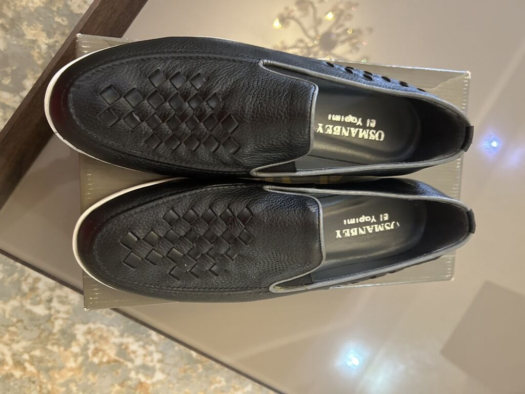 Məhsul: Kişi loafer ayaqqabısı - Rəng: qara - Üst material — Ayaqqabılar, Bakı (2)