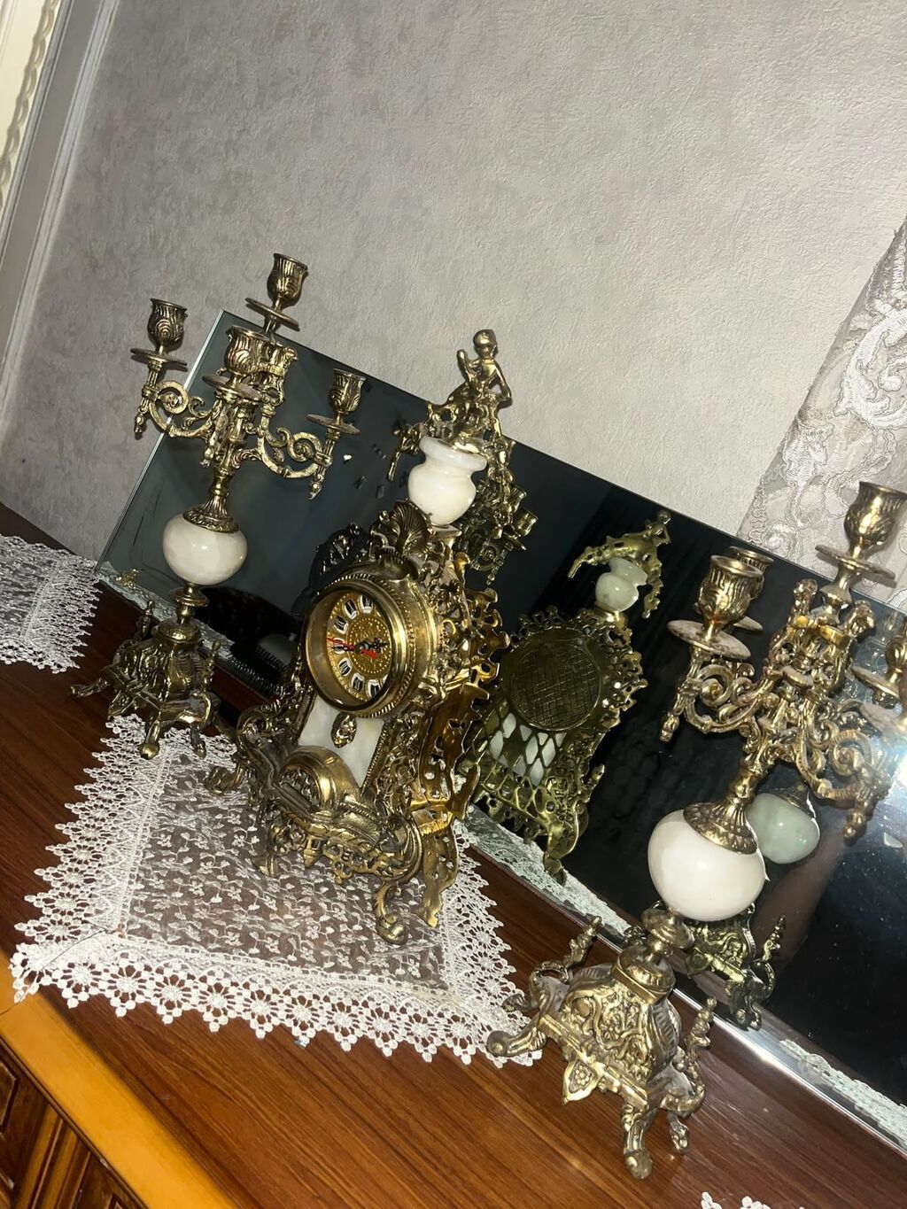 Masaüstü saatlar, Mexaniki — Mallar, Gəncə