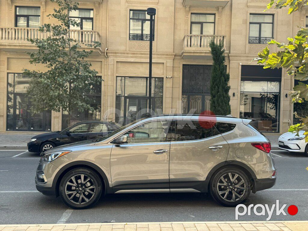 Hyundai Santa Fe, 2.0 L, 2018 il, 195 900 km — Avtomobillər, Bakı (4)