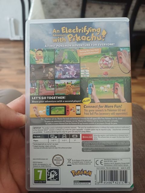 Pokémon: Let's Go, Pikachu! Nintendo Switch üçün, yeni