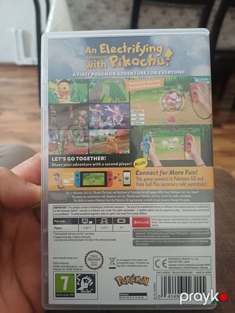 Pokémon: Let's Go, Pikachu! Nintendo Switch üçün, yeni