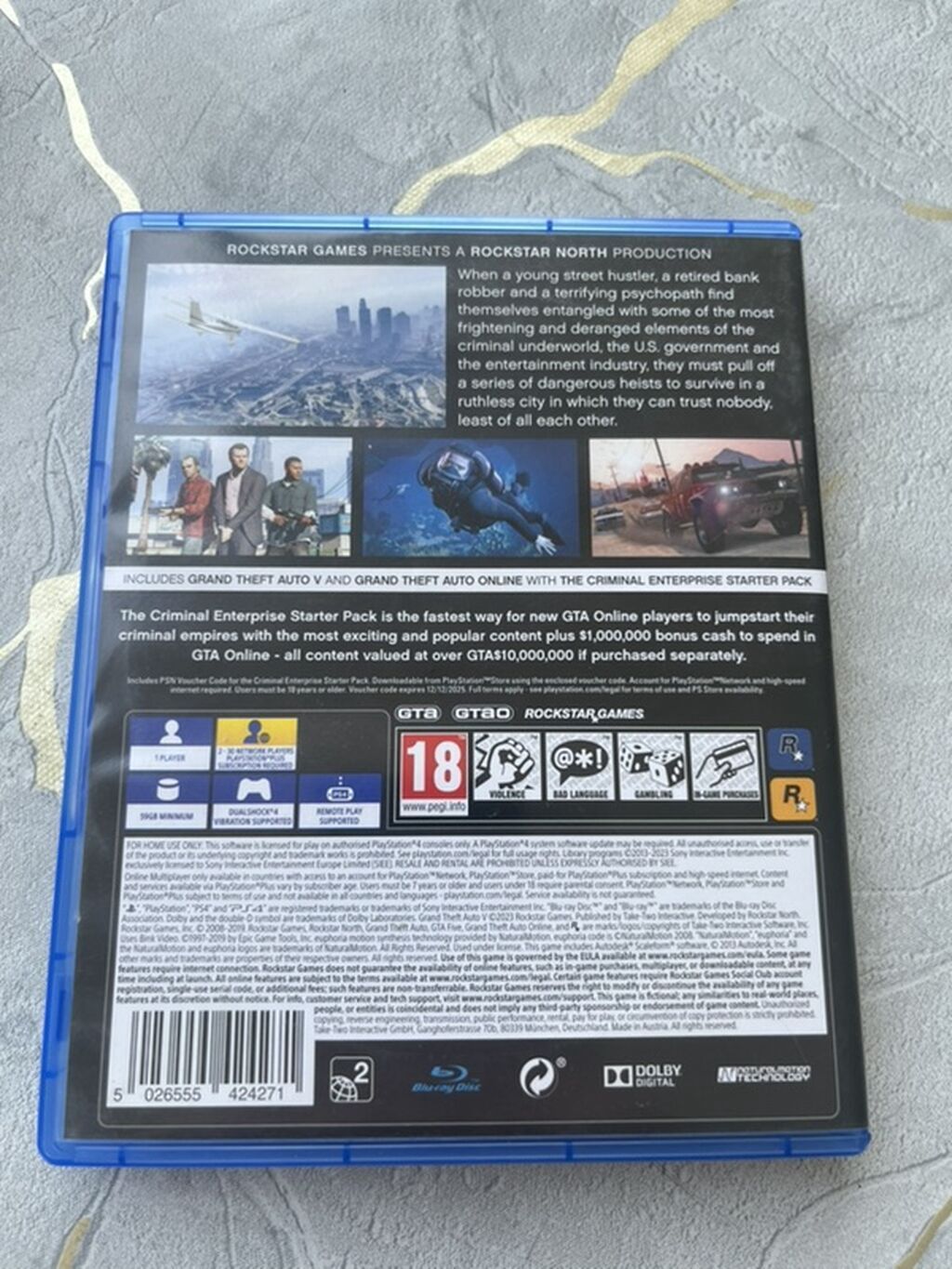 GTA 5 "Premium Edition" versiyasıdır. Əsas hekayə rejimi ilə yanaşı — Elektronika, Masazır (3)