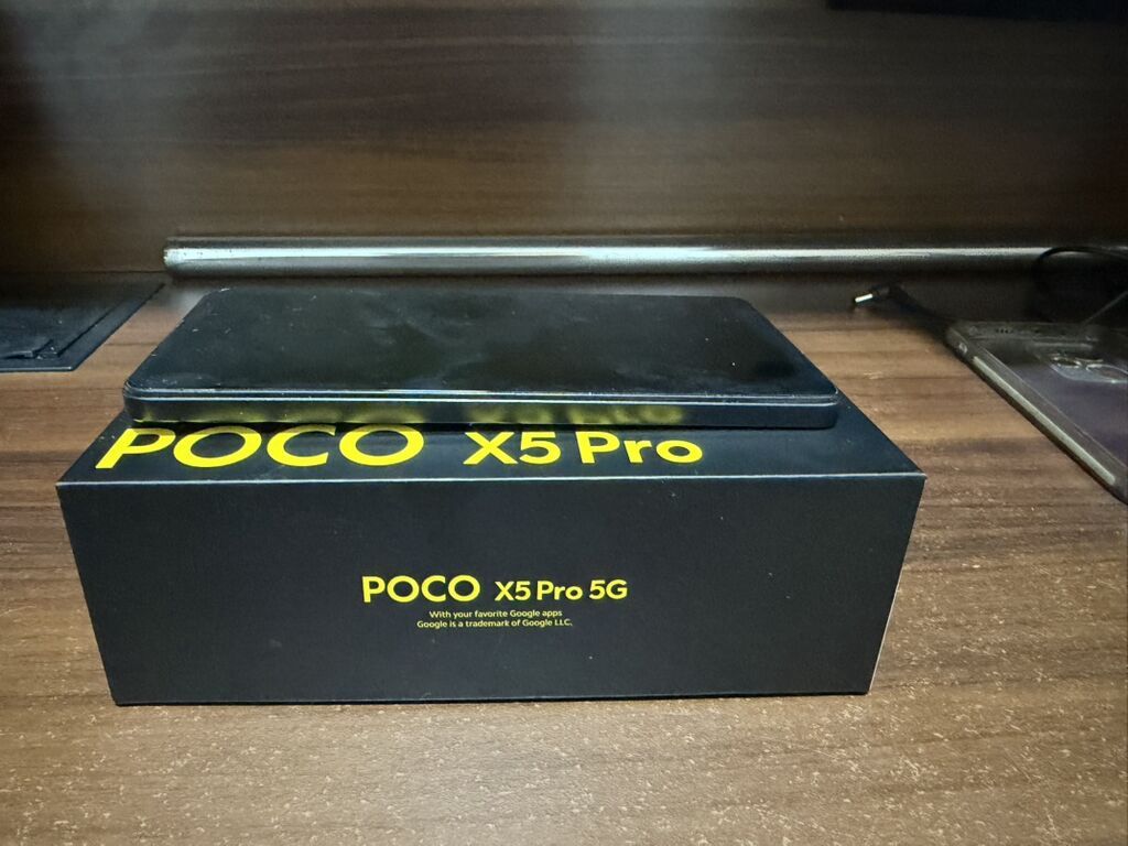 Poco X5 Pro 5G, rəng - Qara, Barmaq izi — Elektronika, Bakı (4)
