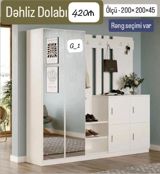 Dəhliz dolabı – funksional və estetik həll. - Ölçü: 200 × 200 × 45 sm — Furniture