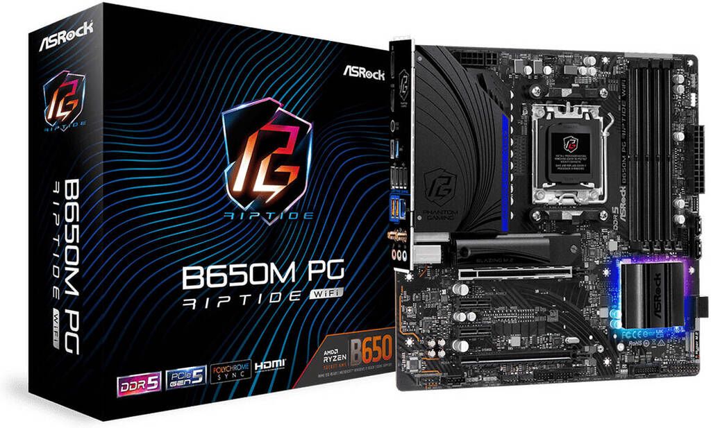 Ana plata "ASRock B650M PG Riptide Wi-Fi Motherboard" — Elektronika, Bakı