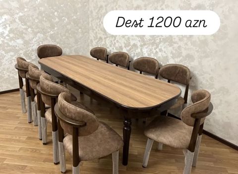 Qonaq otağı üçün, Yeni, Oval masa — mebeldivansifarisle — Столы