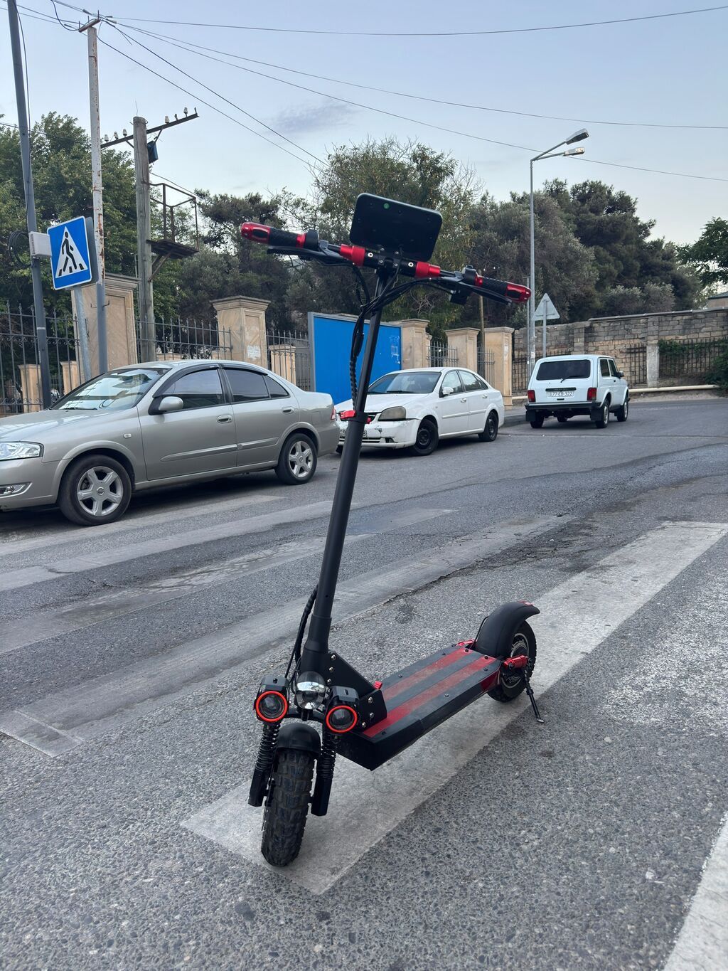 Elektrik skuter – şəhər və ofroud üçün güclü model Xüsusiyyətlər: - — Mallar, Bakı (2)