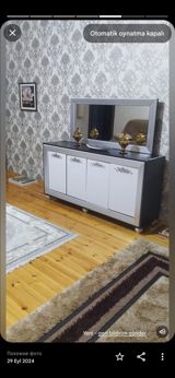 Qonaq otağı üçün vitrinli mebel dəsti - Tərkib: 1 ədəd geniş konsol + — Furniture
