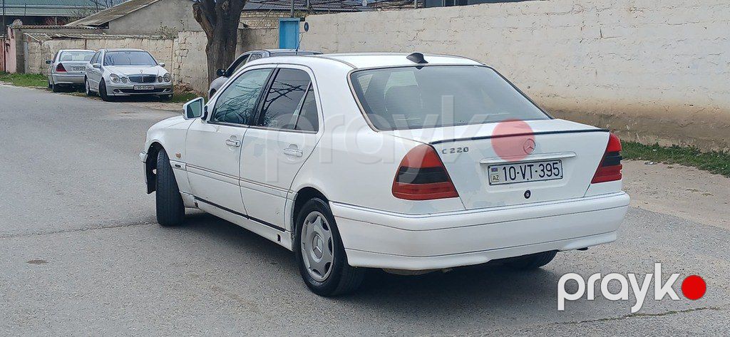 Mercedes C 220, 2.2 L, 1995 il, 143 000 km 10-VT-395 — Avtomobillər, Sumqayıt (9)