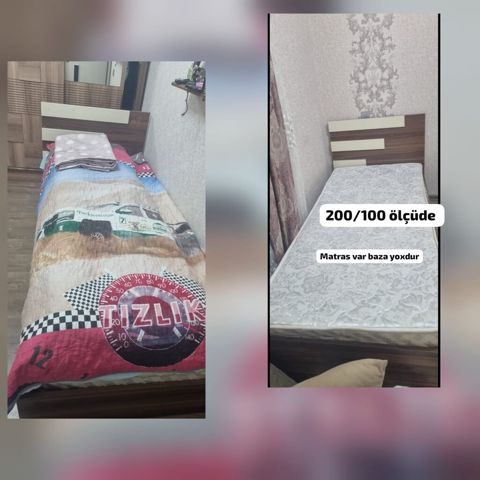 *2 eded çarpayi satilir* *💸qiymeti biri 120 ₼* *🏠ünvan Hövsan
