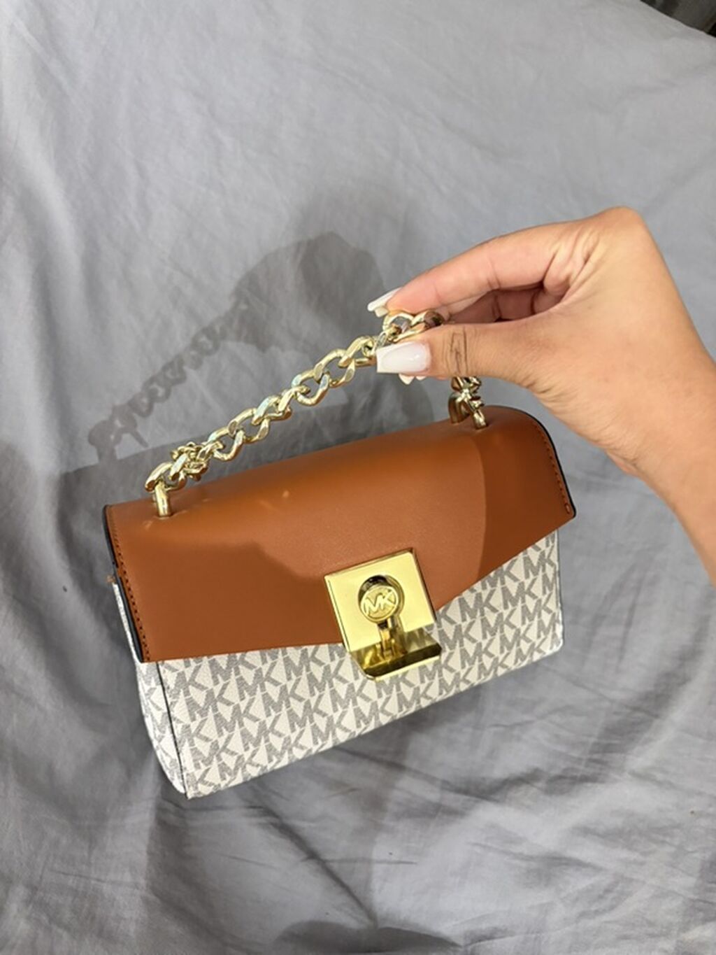 Michael Kors qadın çantası - Model: MK monoqramlı çiyin/əl çantası - — Çantalar, Bakı (3)