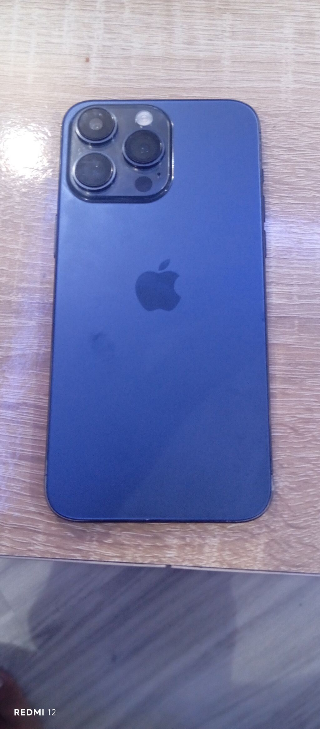 IPhone 15 Pro Max, Göy, Qırıq — Apple iPhone, Bakı (3)