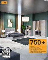 Məhsul: La Mini yataq dəsti (Kod: 1935) Tərkibi və ölçülər: - — Mebel