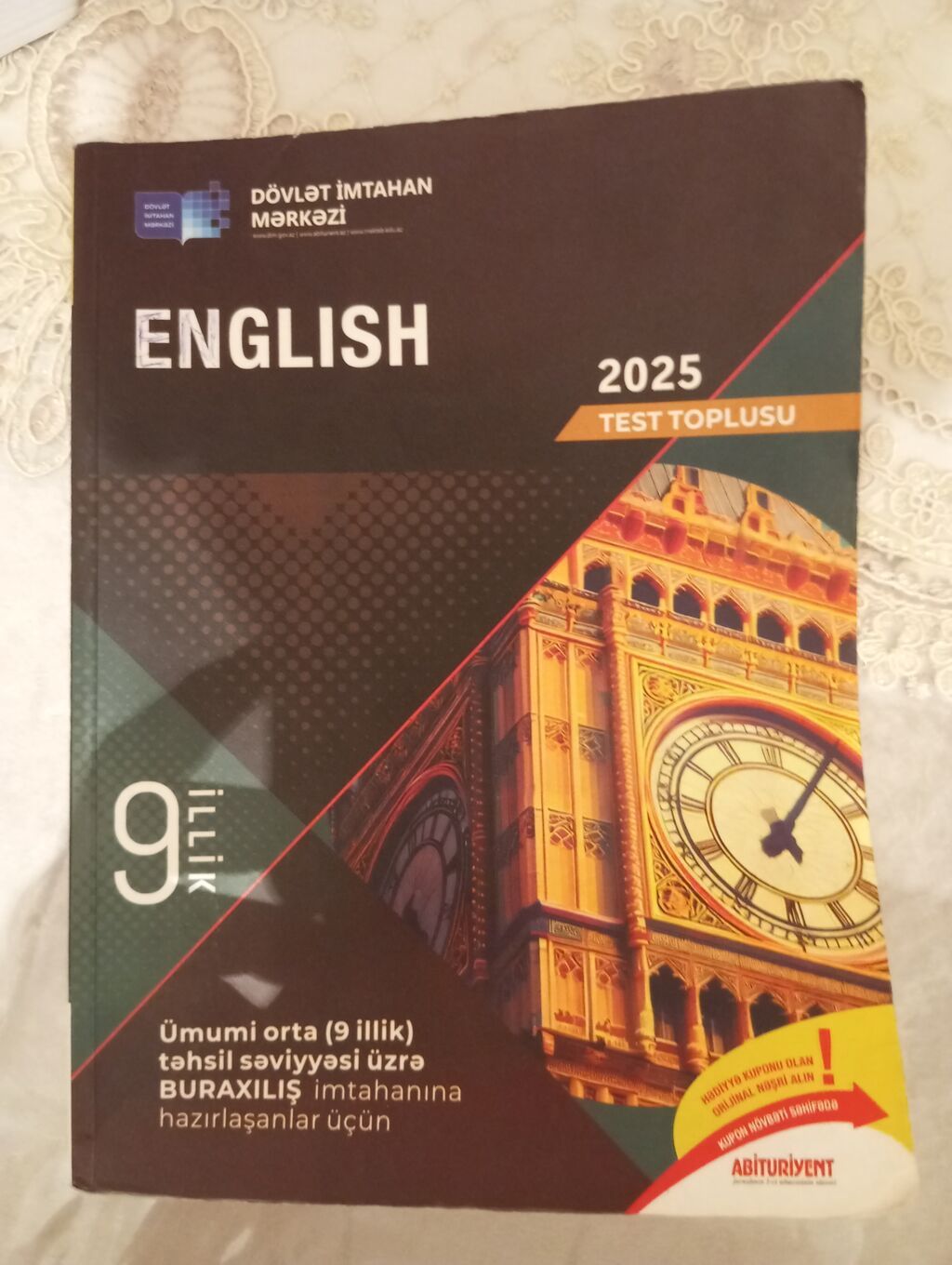 Məhsul: “English – 2025 Test Toplusu” (Dövlət İmtahan Mərkəzi) - 9