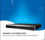 Hikvision - DS-7632NXI-K2(D) NVR 32 port — SMARTECS AZ — Təhlükəsizlik sistemləri