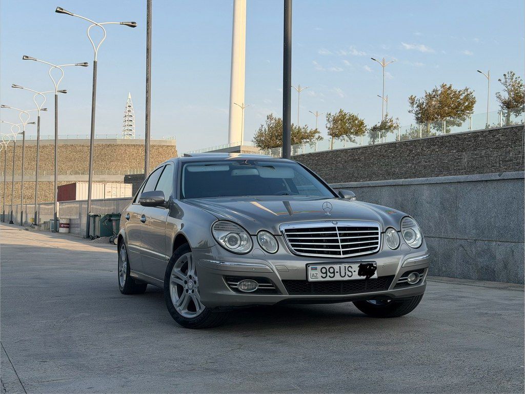 Mercedes E 220, 2.2 L, 2008 il, 407 500 km — Avtomobillər, Bakı (2)