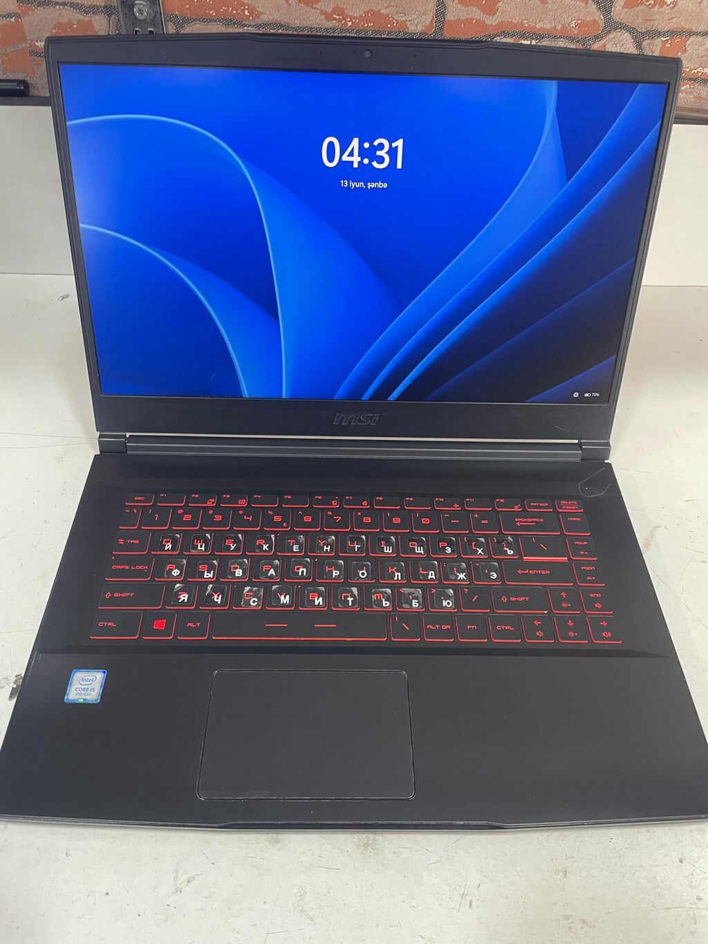 MSI GF63 Thin 9SCX oyun noutbuku - Ekran: 15.6" FHD (1920x1080) — MSI, Saray