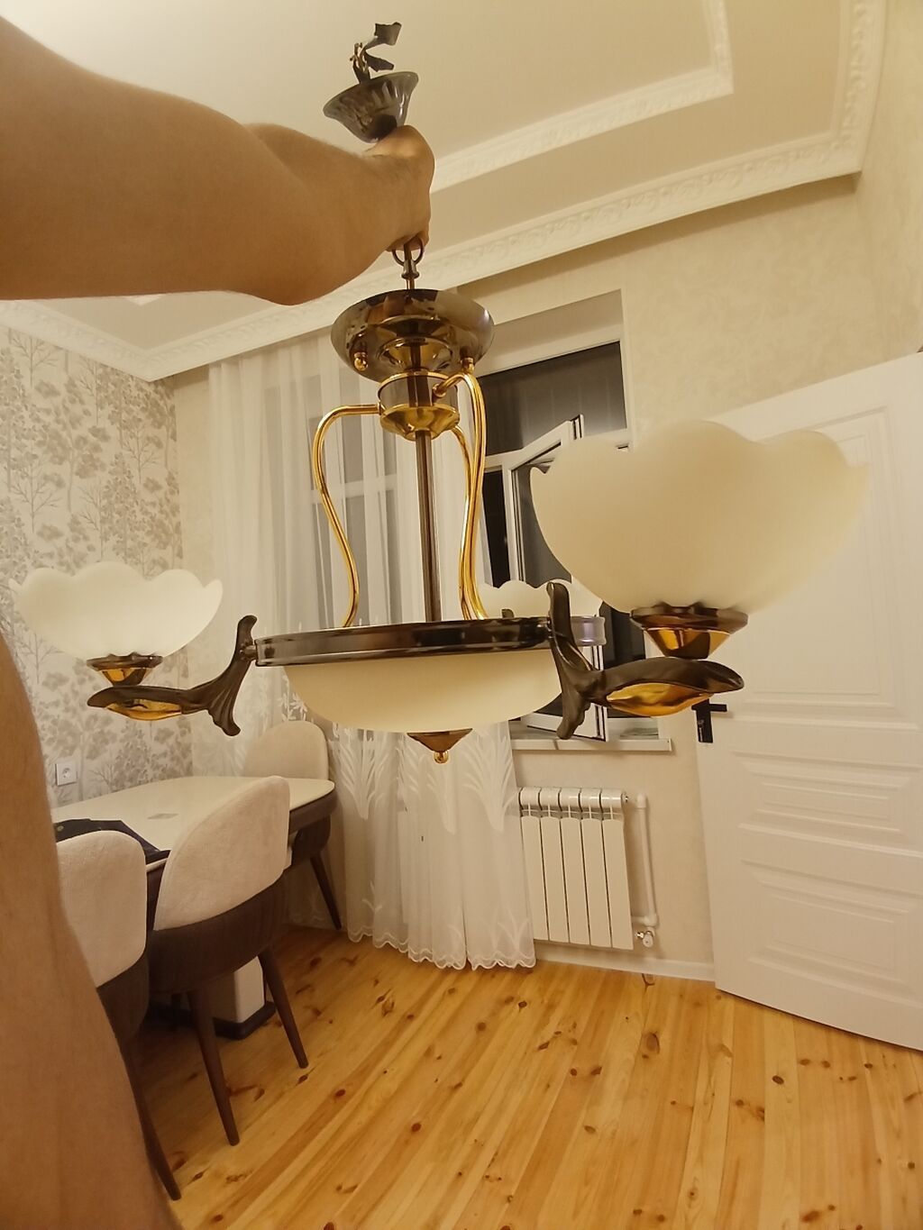 Çılçıraq, 5 lampa, Metal — İşıqlandırma, Digah (4)