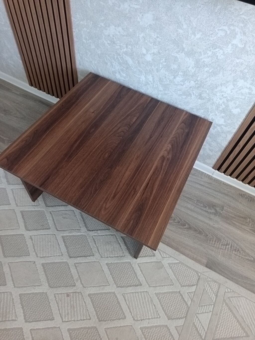 Jurnal masası, İşlənmiş, Açılmayan, MDF, Kvadrat masa — Masalar, Bakı (2)